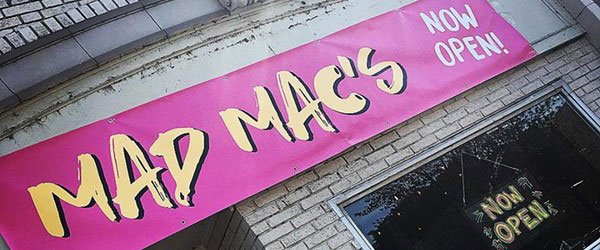 Mad Mac's sign